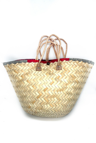 Wholesaler LINETA - colorful natural basket bag Madagascar