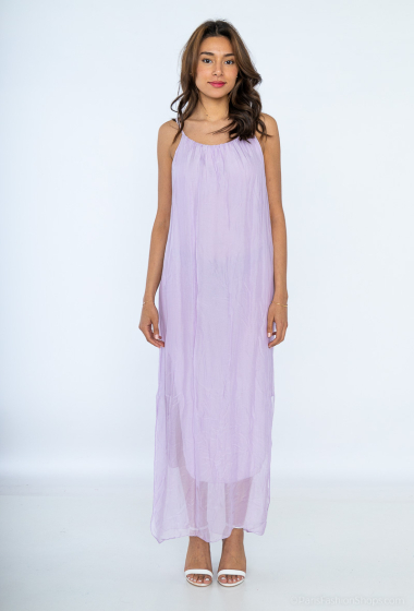 Wholesaler SHYLOH - Long silk dress