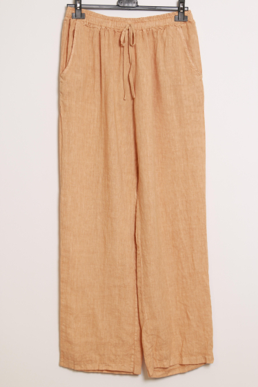 Grossiste SHYLOH - Pantalon avec poches et ceinture corde