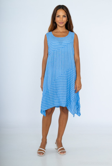 Wholesaler SHYLOH - Sleeveless striped dress