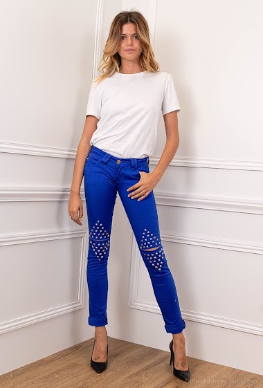 Wholesaler LISA PARIS - Pants studded