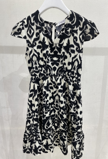 Wholesaler LOEVIA - Printed girl's dress