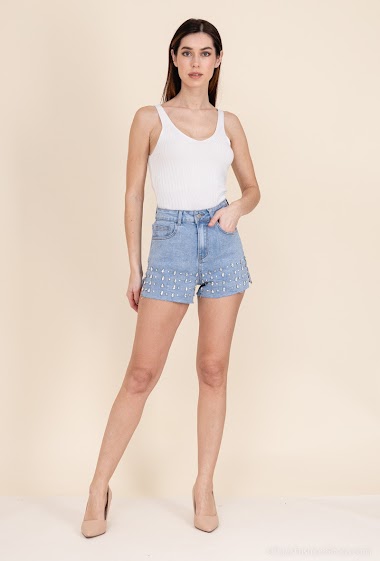 Wholesaler LOEVIA - Women's jeans short