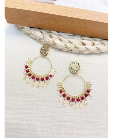 Wholesaler LOL Bijoux - dangling clip earring