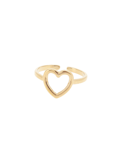Wholesaler Lolilota - thin openwork heart ring