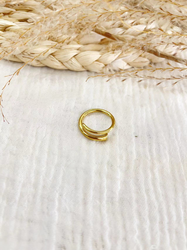 Wholesaler Lolilota - thin crossed ring