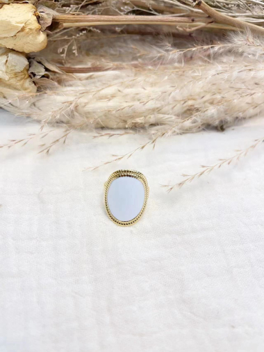 Wholesaler Lolilota - oval enamel ring