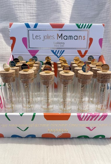 Großhändler Lolilota - Set of 24 bracelet Maman + bottle
