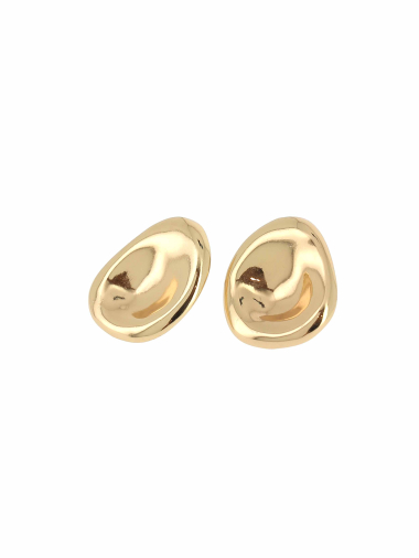 Wholesaler Lolilota - earring button in stainless steem