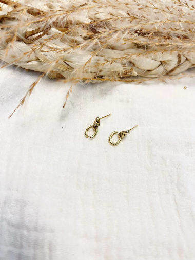 Wholesaler Lolilota - oval chain earring