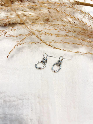 Wholesaler Lolilota - oval chain earring