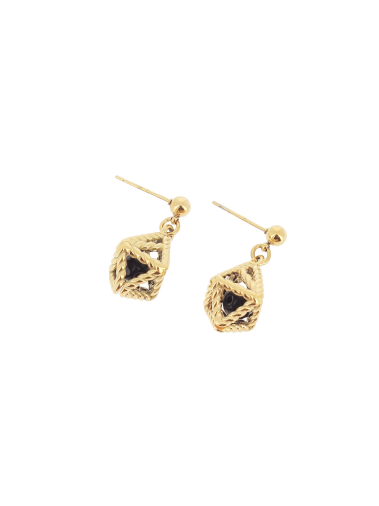 Wholesaler Lolilota - diamond stone steel earring