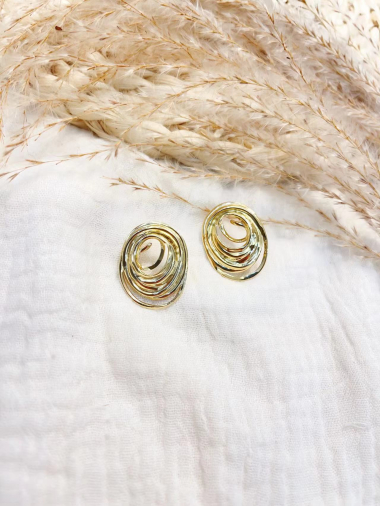 Wholesaler Lolilota - oval earrings
