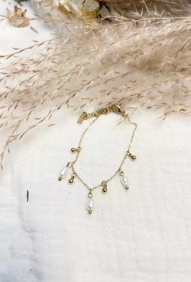 Wholesaler Lolilota - Bracelet trinkets pearl