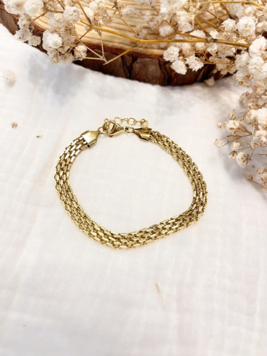Wholesaler Lolilota - bracelet chain in stainless steel