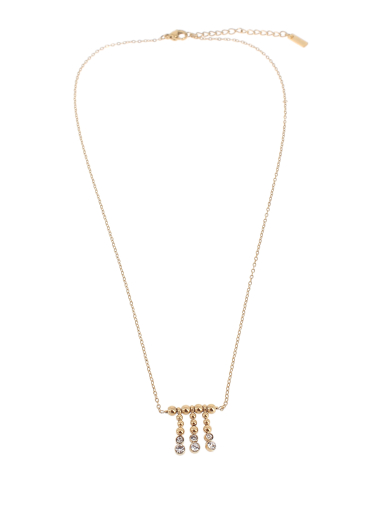 Großhändler Lolilota - Halskette aus Perlen und Strasssteinen