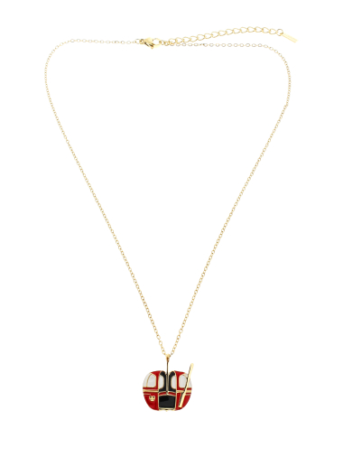 Großhändler Lolilota - Seilbahnkabinen-Halskette aus Stahl