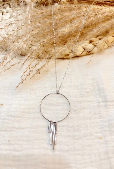 Mayorista Lolilota - Necklace circle rod pendant