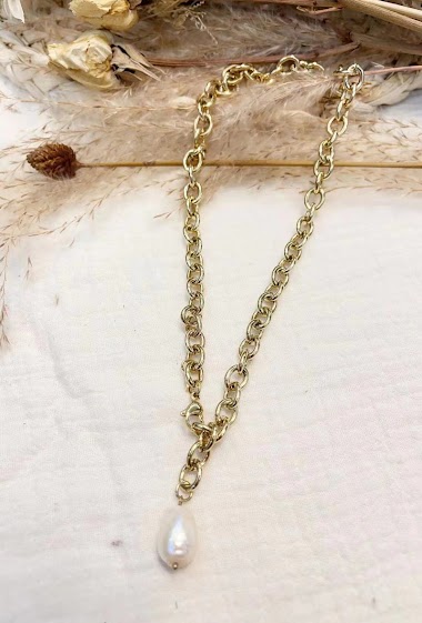 Wholesaler Lolilota - Necklace chain pearl