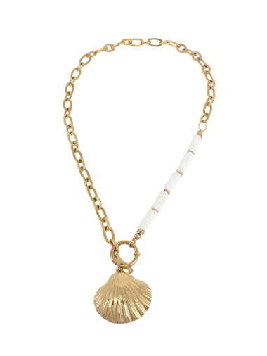 Grossiste Lolilota - collier coquillage en acier inoxydable