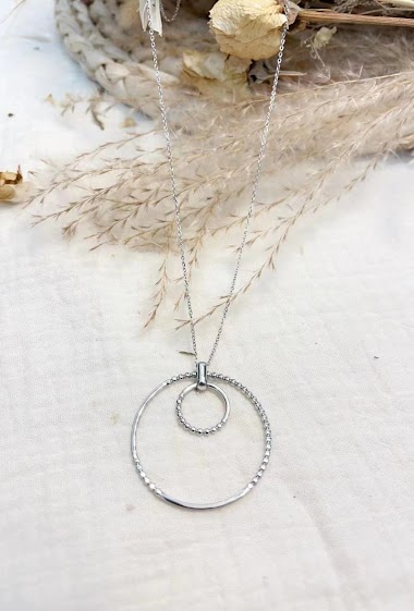 Wholesaler Lolilota - Necklace double circle