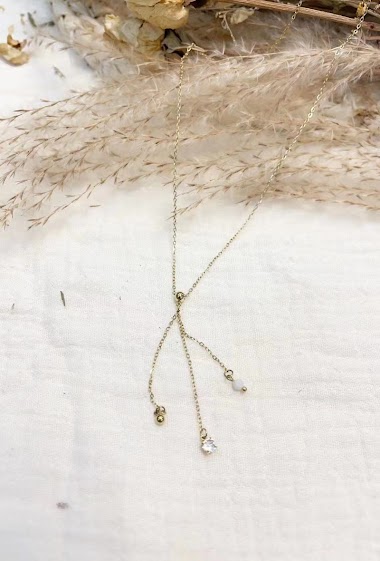 Großhändler Lolilota - Necklace pendant strass