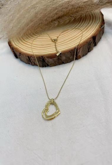 Wholesaler Lolilota - triple heart necklace