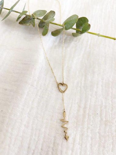 Wholesaler Lolilota - heart arrow Y necklace