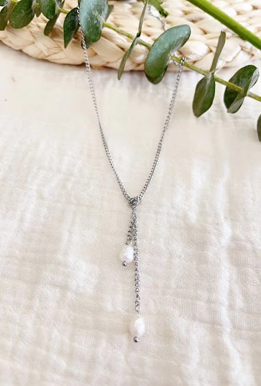 Großhändler Lolilota - Necklace Y pearls