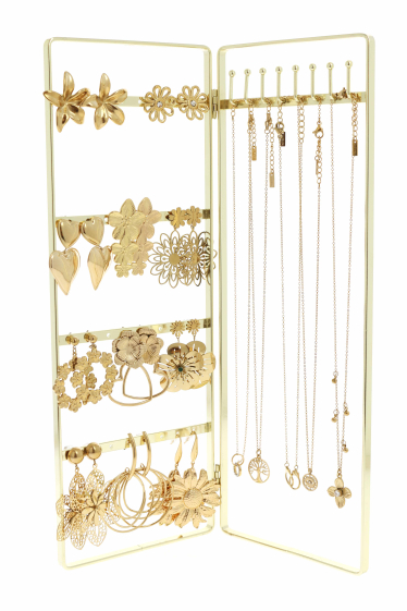 Großhändler Lolilota - Set mit 11 Ohrringen und 6 Halsketten aus Edelstahl
