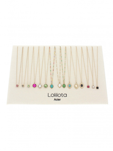 Großhändler Lolilota - Set mit 15 Halsketten