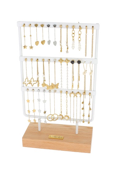 Wholesaler Lolilota - Set of 18 earrings pendant