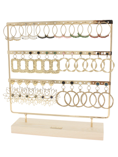 Wholesaler Lolilota - set of 18 earrings in stainless steel