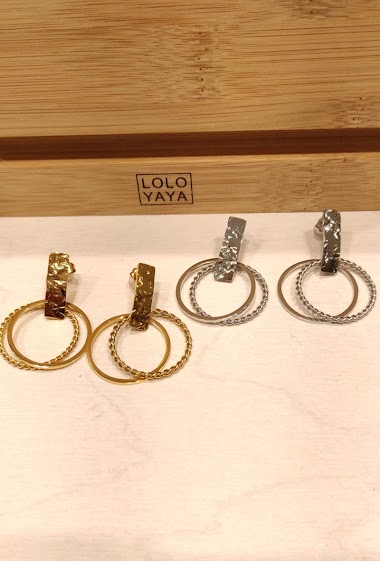 Wholesaler Lolo & Yaya - Earrings in Stainless Steel