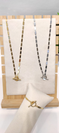 Großhändler Lolo & Yaya - Halskette aus Edelstahl