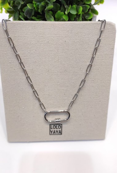 Wholesaler Lolo & Yaya - Neckless in stainless steel