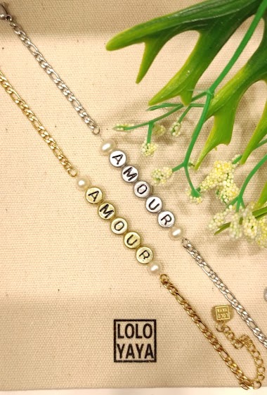 Grossiste Lolo & Yaya - 39589 Bracelet en Acier inoxydable