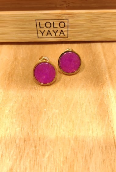 Wholesaler Lolo & Yaya - Earring in Stainless Steel