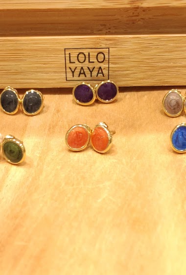 Wholesaler Lolo & Yaya - Earring in Stainless Steel