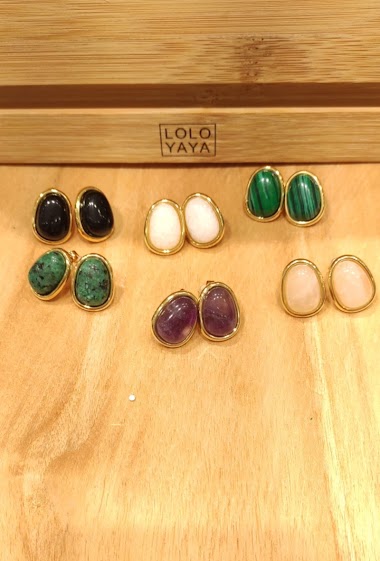 Wholesaler Lolo & Yaya - Earring in Stainless Steel