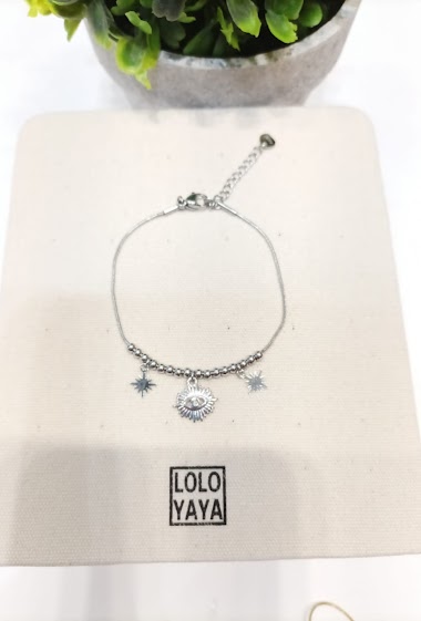 Wholesaler Lolo & Yaya - Bracelet in stainless steel