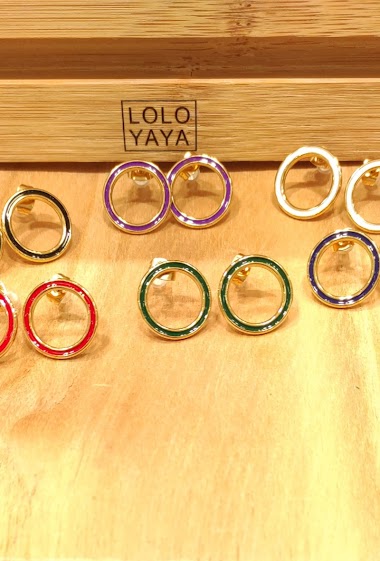 Wholesaler Lolo & Yaya - Earring in Stainless Steel