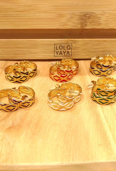 Wholesaler Lolo & Yaya - Earring in Stainless Steel