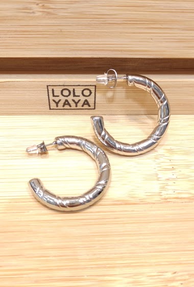 Wholesaler Lolo & Yaya - Earring in Stainless Steel