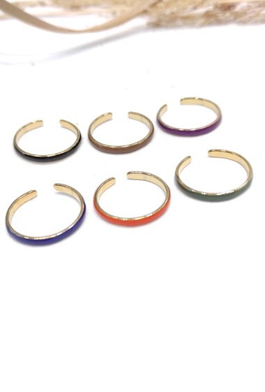 Großhändler Lolo & Yaya - Ring Adjustable in Stainless Steel