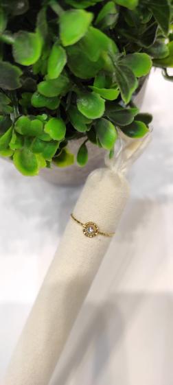 Großhändler Lolo & Yaya - Berylla zeitloser Ring aus Edelstahl