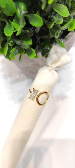 Großhändler Lolo & Yaya - Nouara zeitloser Ring aus Edelstahl