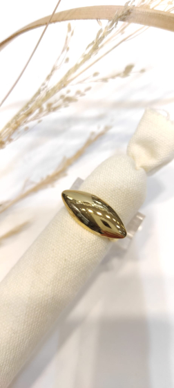 Großhändler Lolo & Yaya - Gala verstellbarer Ring aus Edelstahl