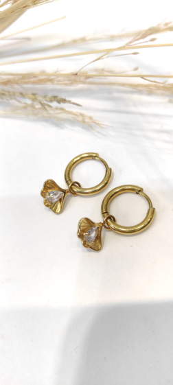 Wholesaler Lolo & Yaya - Augusta stainless steel earrings