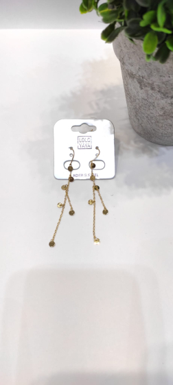 Wholesaler Lolo & Yaya - Charlerine earrings in stainless steel